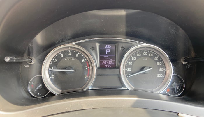 2017 Maruti Ciaz ZETA 1.4  AT PETROL, Petrol, Automatic, 1,48,474 km, Odometer Image