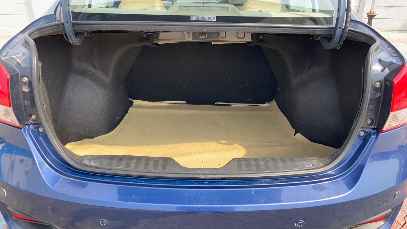 2017 Maruti Ciaz ZETA 1.4  AT PETROL, Petrol, Automatic, 1,48,474 km, Boot Inside