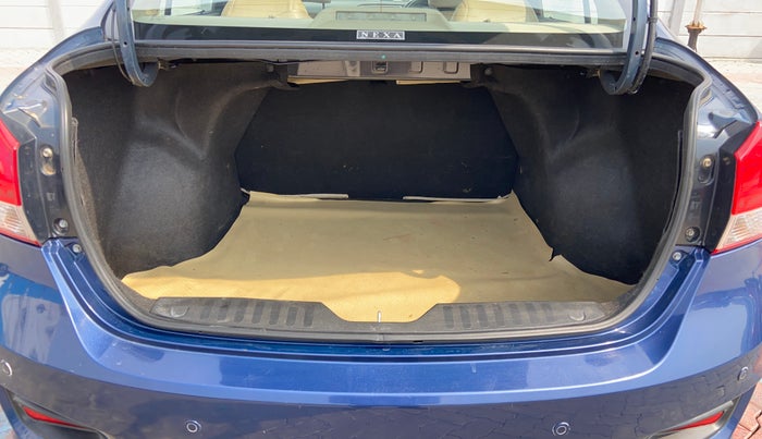 2017 Maruti Ciaz ZETA 1.4  AT PETROL, Petrol, Automatic, 1,48,474 km, Boot Inside