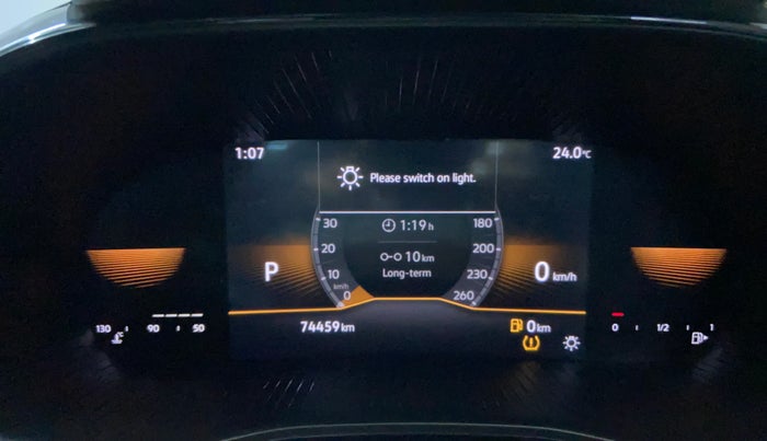 2022 Skoda SLAVIA STYLE 1.0L TSI AT, Petrol, Automatic, 74,432 km, Odometer Image
