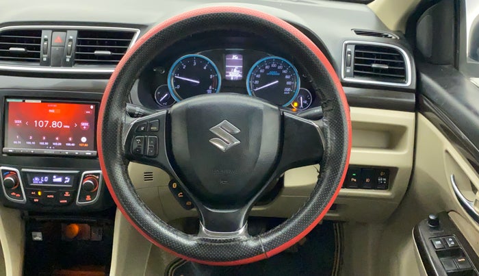 2018 Maruti Ciaz DELTA DIESEL 1.3, Diesel, Manual, 50,430 km, Steering Wheel Close Up