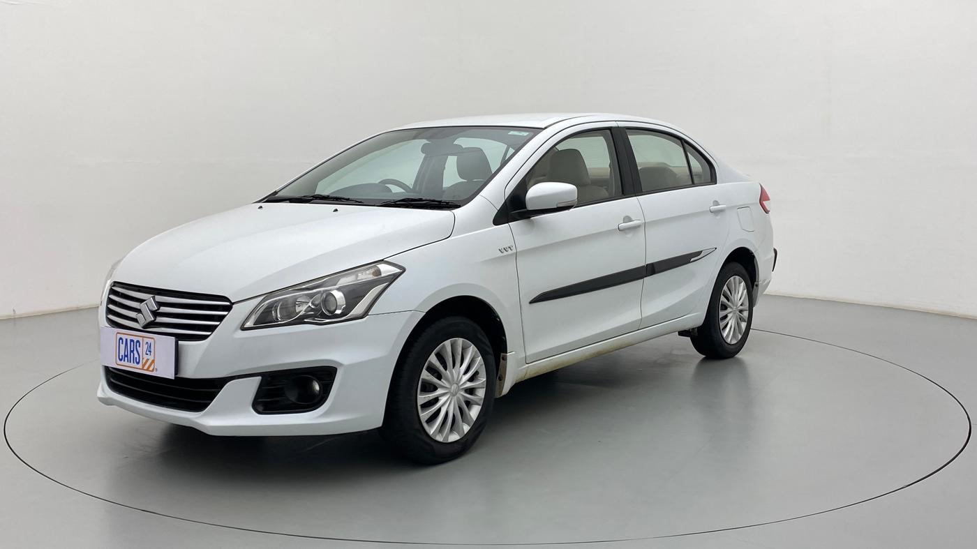 2015 Maruti Ciaz VXI PLUS, Petrol, Manual, 73,292 km, Left Front Diagonal