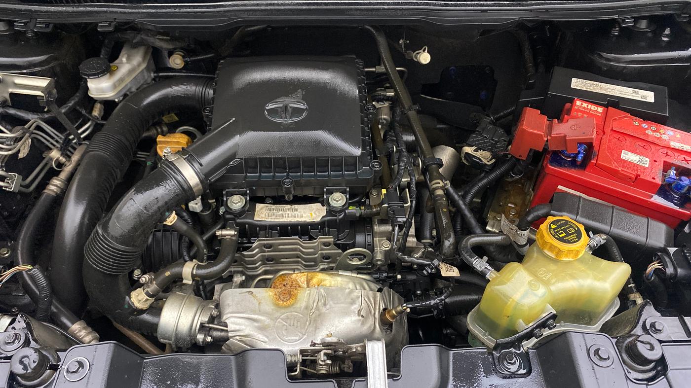 2022 Tata NEXON XZ PLUS (HS) PETROL DARK EDITION, Petrol, Manual, 47,170 km, Engine View