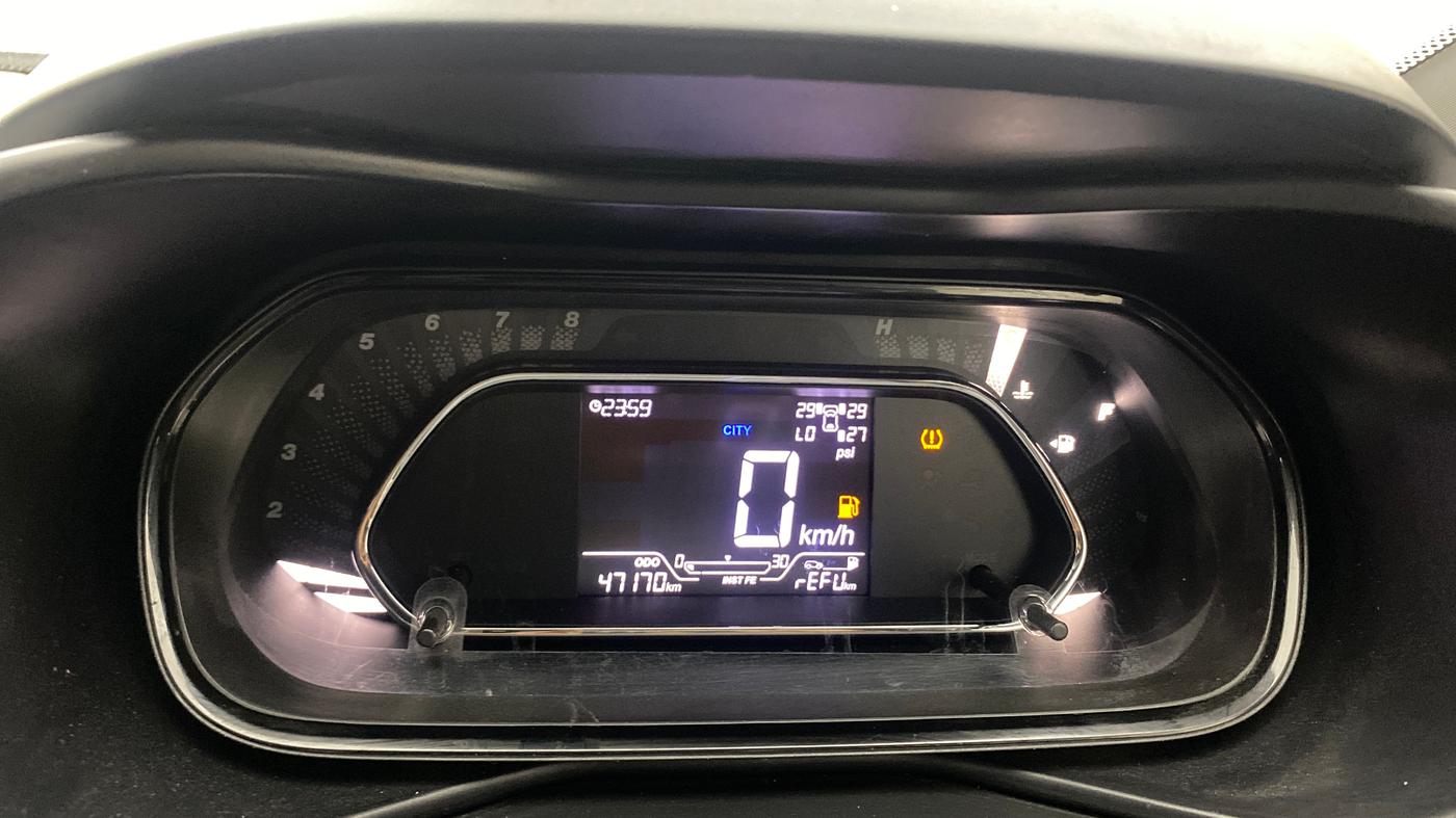 2022 Tata NEXON XZ PLUS (HS) PETROL DARK EDITION, Petrol, Manual, 47,170 km, Odometer Image