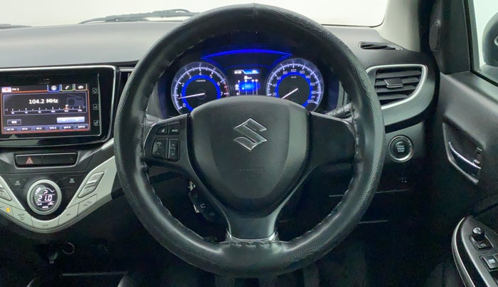 2018 Maruti Baleno ALPHA PETROL 1.2, Petrol, Manual, 35,342 km, Steering Wheel Close Up