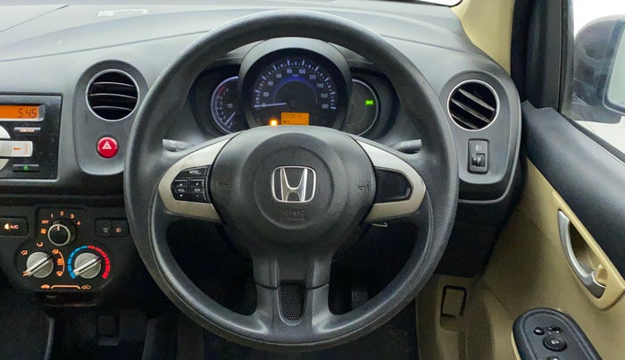 2014 Honda Brio VX MT, Petrol, Manual, 20,717 km, Steering Wheel Close Up