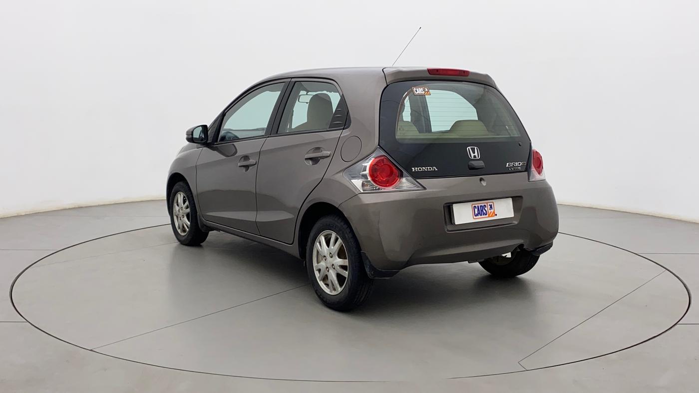 2014 Honda Brio VX MT, Petrol, Manual, 20,717 km, Left Back Diagonal