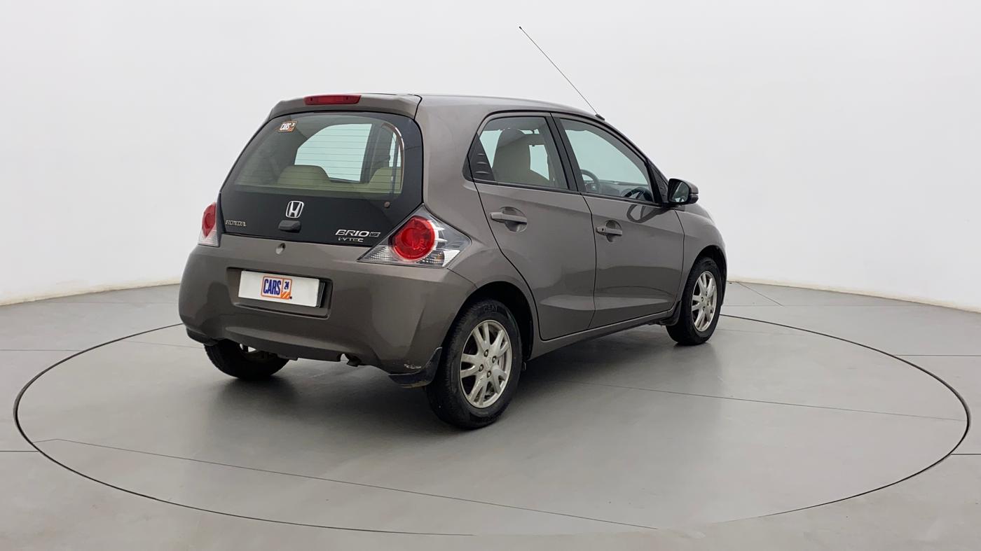2014 Honda Brio VX MT, Petrol, Manual, 20,717 km, Right Back Diagonal