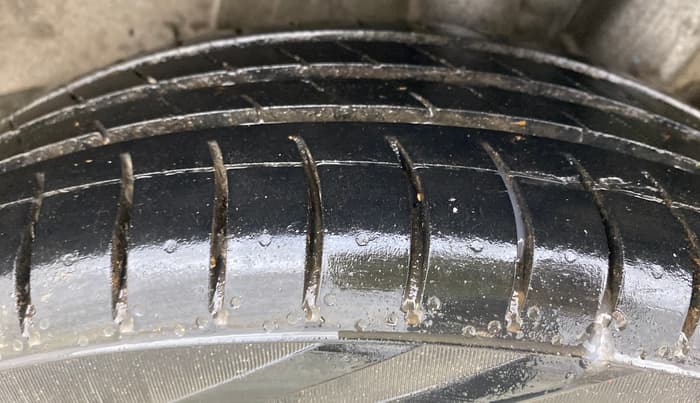 2018 Hyundai Grand i10 SPORTZ AT 1.2 KAPPA VTVT, Petrol, Automatic, 63,174 km, Left Rear Tyre Tread