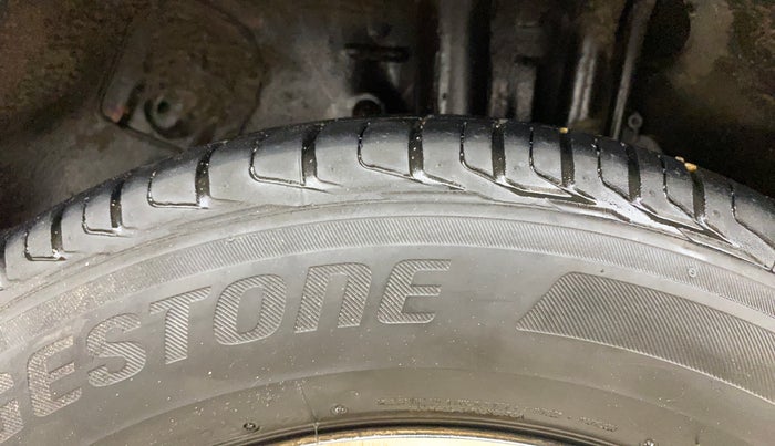 2017 Tata NEXON XZ PLUS PETROL, Petrol, Manual, 81,591 km, Left Rear Tyre Tread