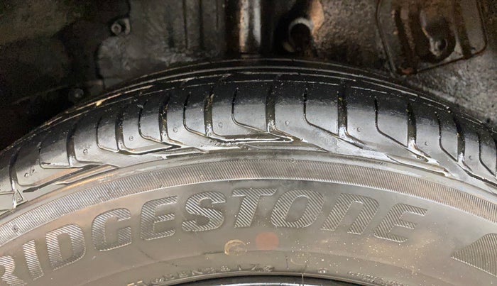 2017 Tata NEXON XZ PLUS PETROL, Petrol, Manual, 81,591 km, Right Rear Tyre Tread