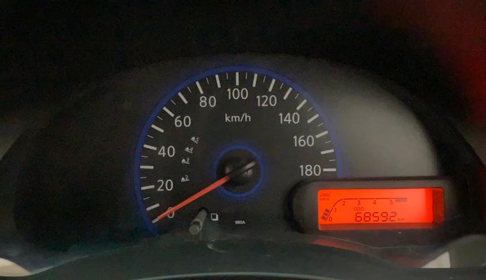 2018 Datsun Go T (O), Petrol, Manual, 68,548 km, Odometer Image