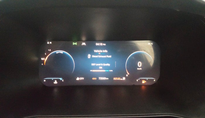 2023 Tata Harrier FEARLESS PLUS DARK EDITION, Diesel, Manual, 73,562 km, Odometer Image