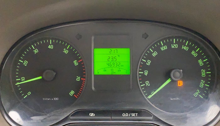 2014 Skoda Rapid 1.6 MPI MT ACTIVE, Petrol, Manual, 46,955 km, Odometer Image