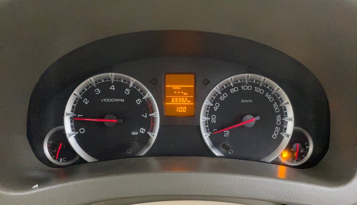 2016 Maruti Ertiga VXI CNG, CNG, Manual, 69,392 km, Odometer Image
