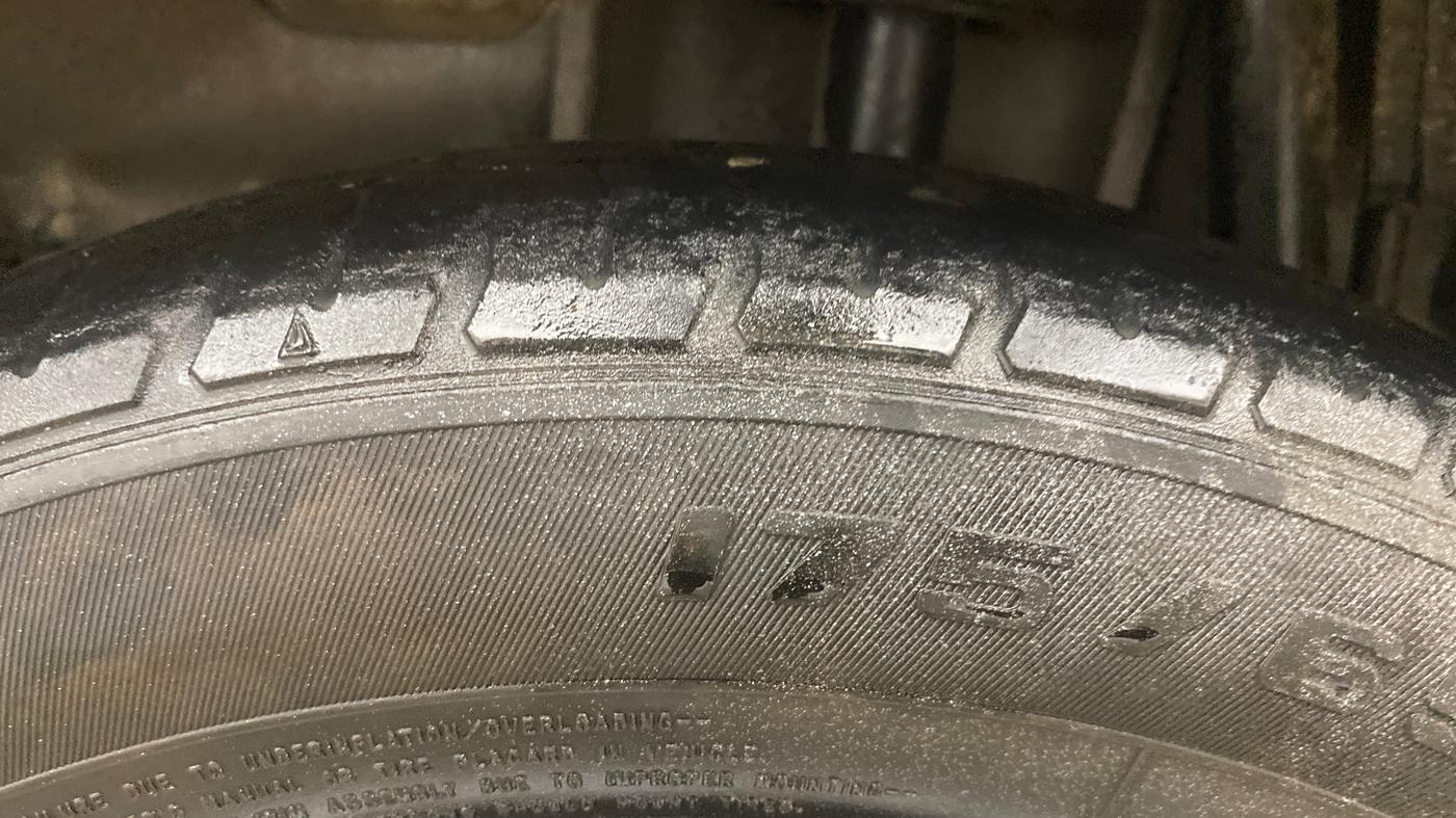 2019 Tata Tiago XZ PETROL, Petrol, Manual, 50,285 km, Left Rear Tyre Tread