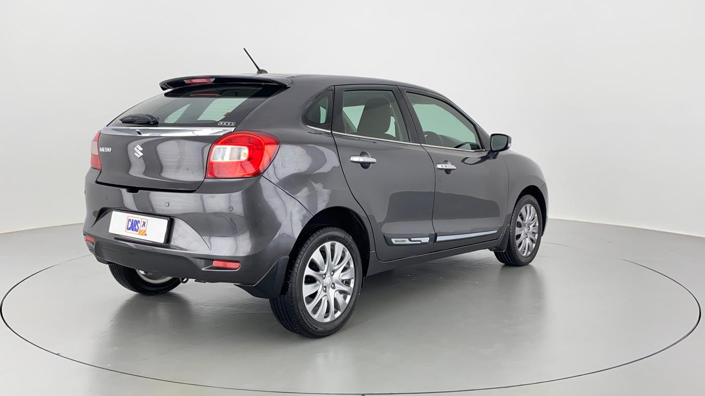 2017 Maruti Baleno ZETA 1.2 K12 AMT, Petrol, Automatic, Right Back Diagonal