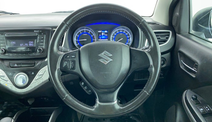 2017 Maruti Baleno ZETA 1.2 K12 AMT, Petrol, Automatic, Steering Wheel Close Up