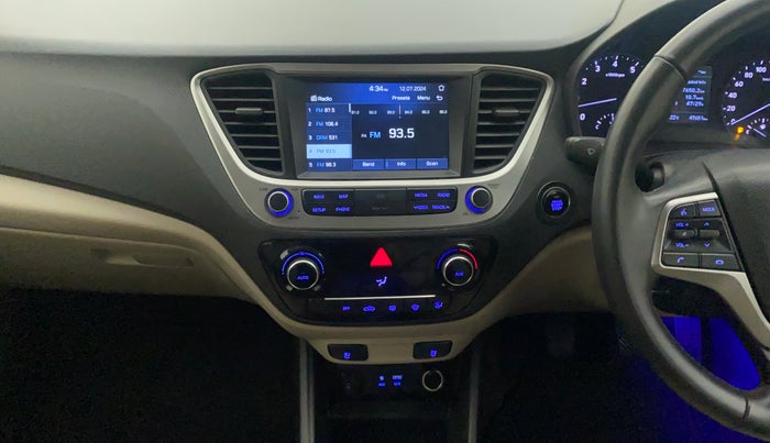 2019 Hyundai Verna 1.6 VTVT SX O, Petrol, Manual, 48,130 km, Air Conditioner