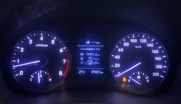 2019 Hyundai Verna 1.6 VTVT SX O, Petrol, Manual, 48,130 km, Odometer Image