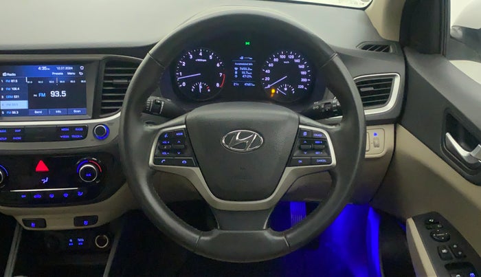 2019 Hyundai Verna 1.6 VTVT SX O, Petrol, Manual, 48,130 km, Steering Wheel Close Up