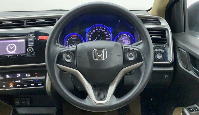2015 Honda City 1.5L I-VTEC V MT, Petrol, Manual, 1,02,288 km, Steering Wheel Close Up