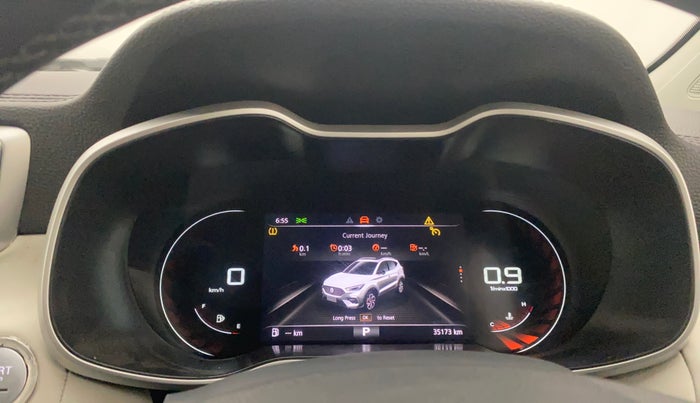 2023 MG ASTOR SHARP 1.5 CVT, Petrol, Automatic, 35,136 km, Odometer Image