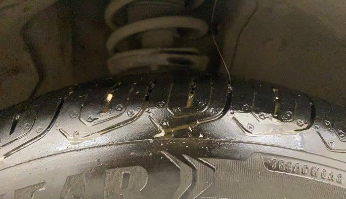 2023 MG ASTOR SHARP 1.5 CVT, Petrol, Automatic, 35,136 km, Right Front Tyre Tread