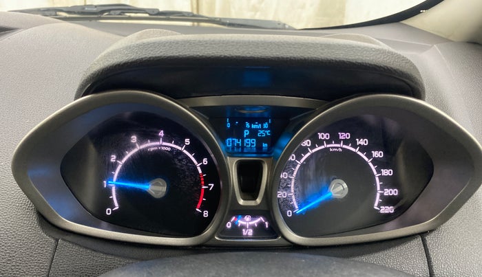 2014 Ford Ecosport TITANIUM 1.5L PETROL AT, Petrol, Automatic, 74,197 km, Odometer Image