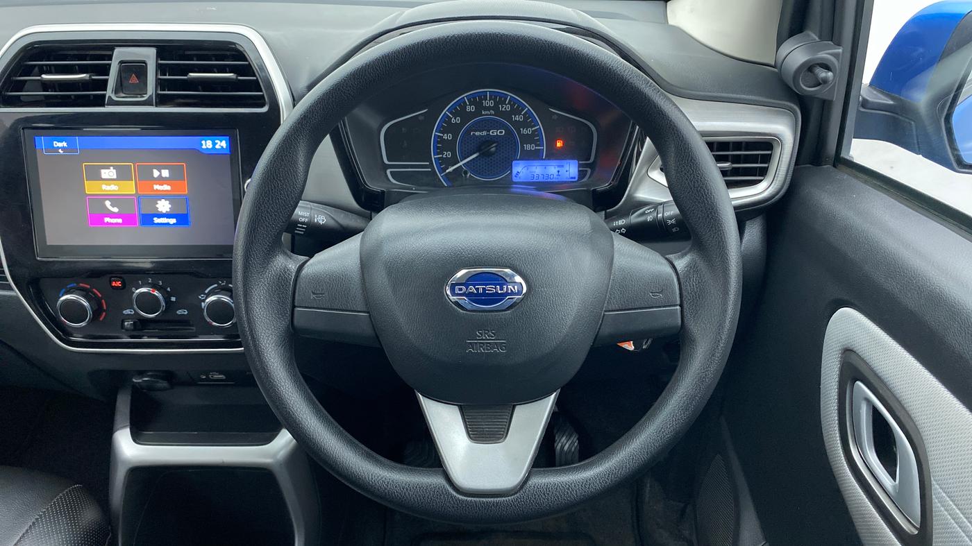 2021 Datsun Redi Go T(O) 1.0, Petrol, Manual, 33,832 km, Steering Wheel Close Up