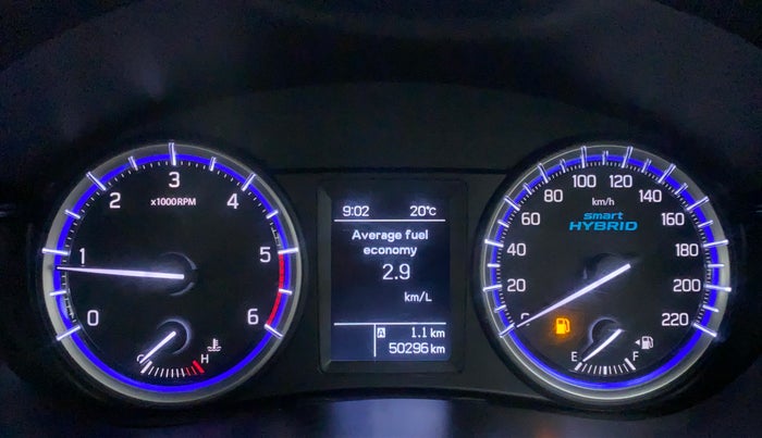 2018 Maruti S Cross ALPHA SHVS, Diesel, Manual, 50,354 km, Odometer Image