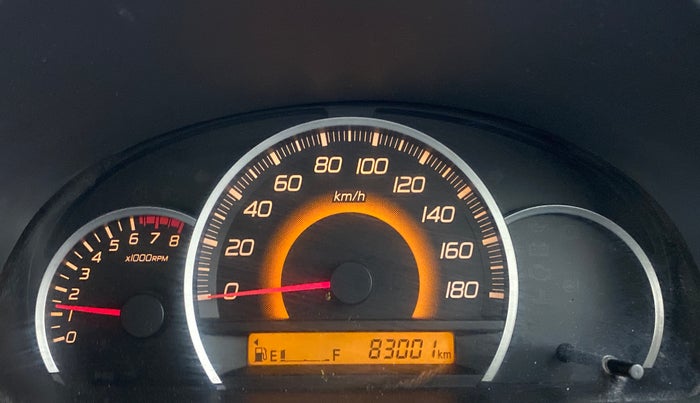 2011 Maruti Wagon R 1.0 VXI, Petrol, Manual, 83,001 km, Odometer Image
