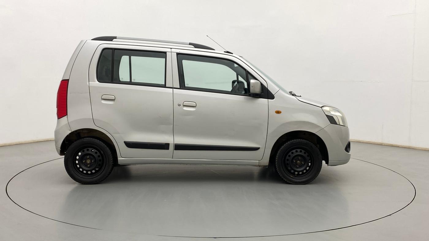 2011 Maruti Wagon R 1.0 VXI, Petrol, Manual, 83,001 km, Right Side View
