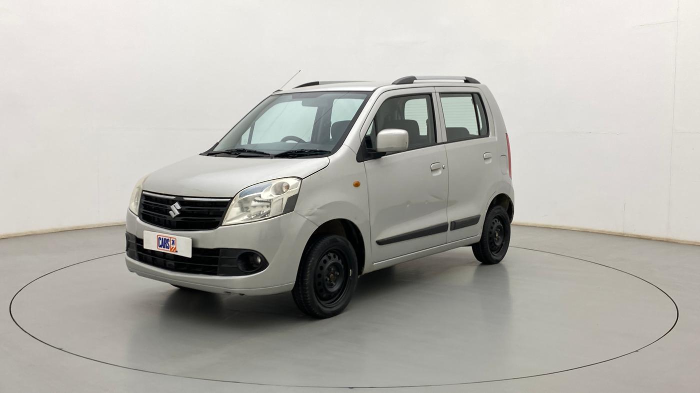 2011 Maruti Wagon R 1.0 VXI, Petrol, Manual, 83,001 km, Left Front Diagonal