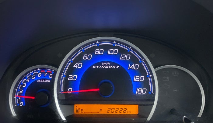 2014 Maruti Wagon R Stingray VXI, Petrol, Manual, 20,228 km, Odometer Image