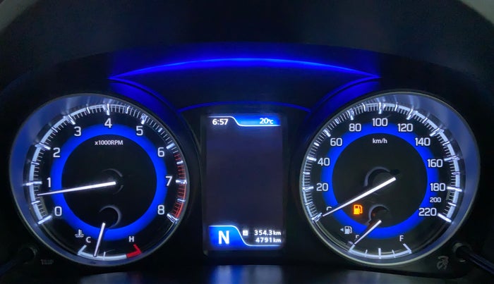 2021 Toyota Glanza V CVT, Petrol, Automatic, 4,768 km, Odometer Image