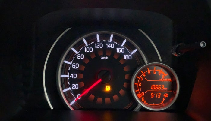 2021 Maruti New Wagon-R ZXI 1.2, Petrol, Manual, 10,663 km, Odometer Image