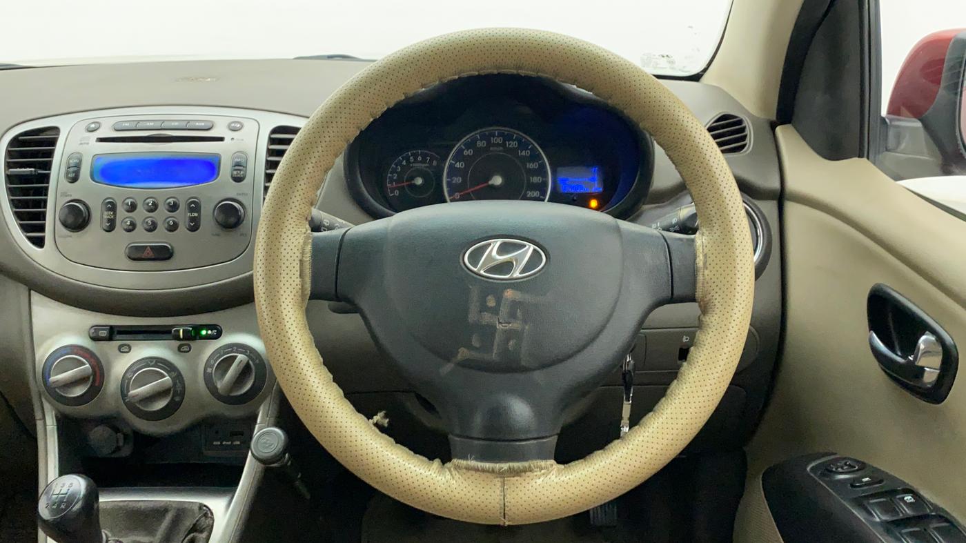 2011 Hyundai i10 SPORTZ 1.2, Petrol, Manual, 68,179 km, Steering Wheel Close Up