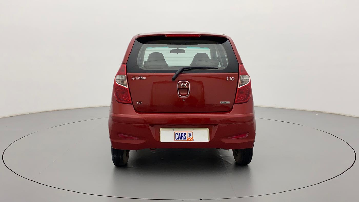 2011 Hyundai i10 SPORTZ 1.2, Petrol, Manual, 68,179 km, Back/Rear