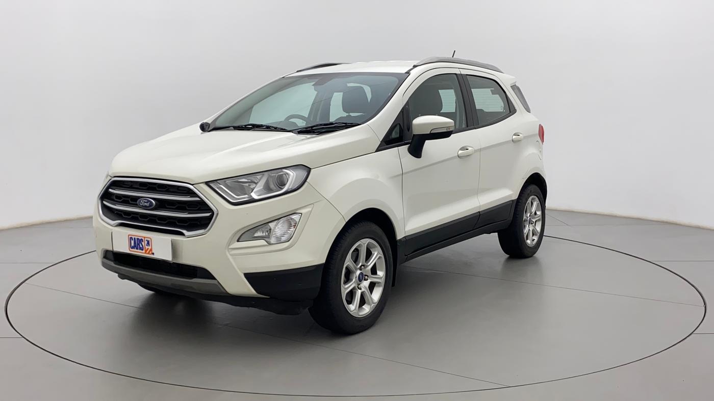 2018 Ford Ecosport TITANIUM + 1.5L PETROL AT, Petrol, Automatic, 42,096 km, Left Front Diagonal