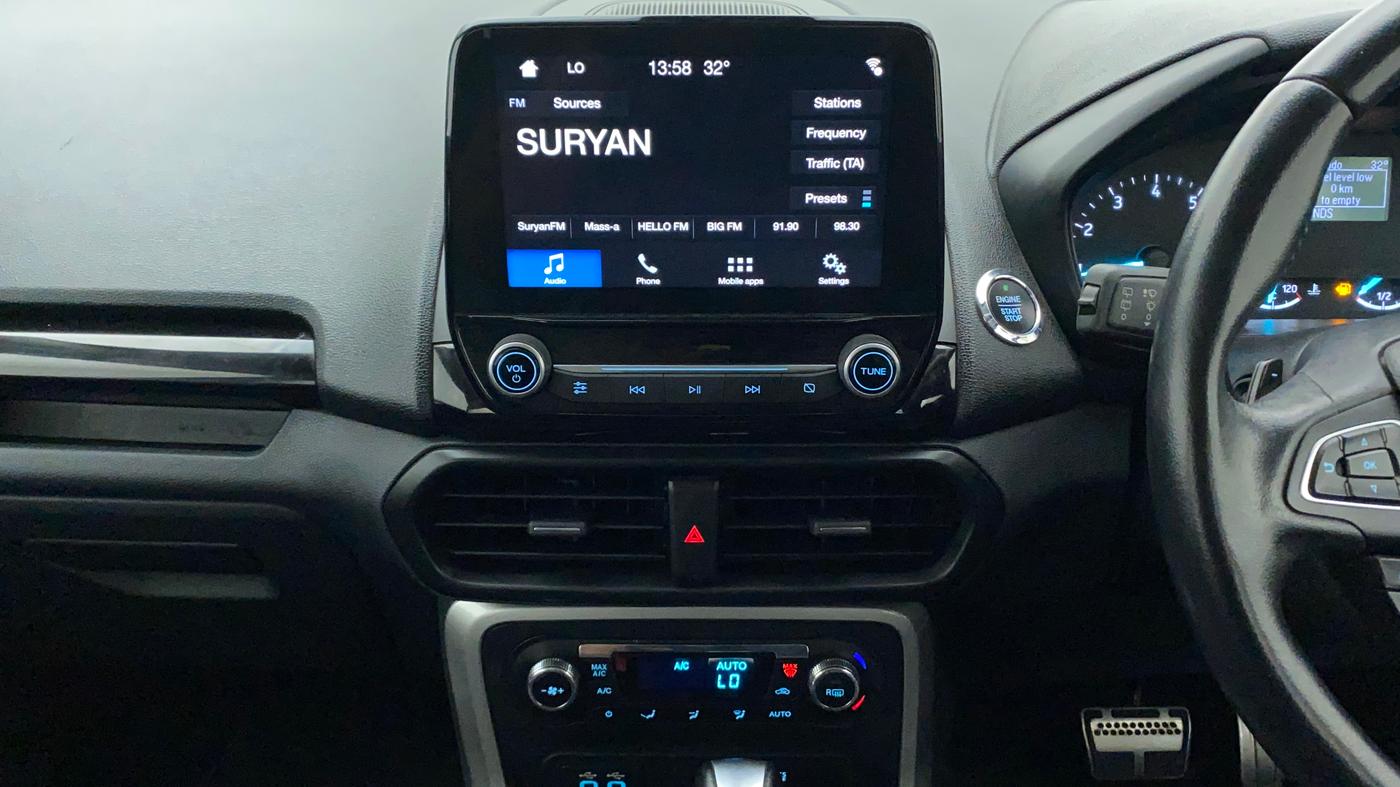 2018 Ford Ecosport TITANIUM + 1.5L PETROL AT, Petrol, Automatic, 42,096 km, Air Conditioner