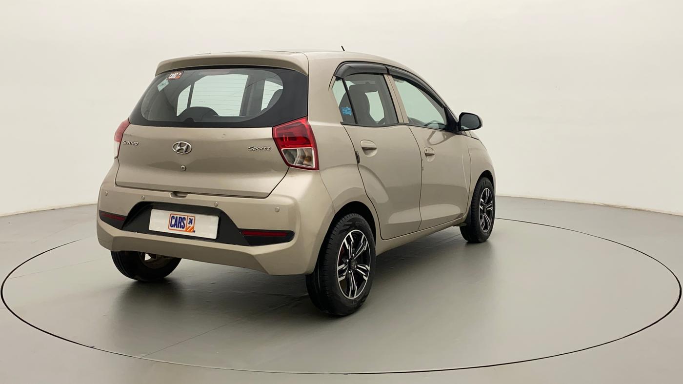 2019 Hyundai NEW SANTRO SPORTZ CNG, CNG, Manual, 81,833 km, Right Back Diagonal