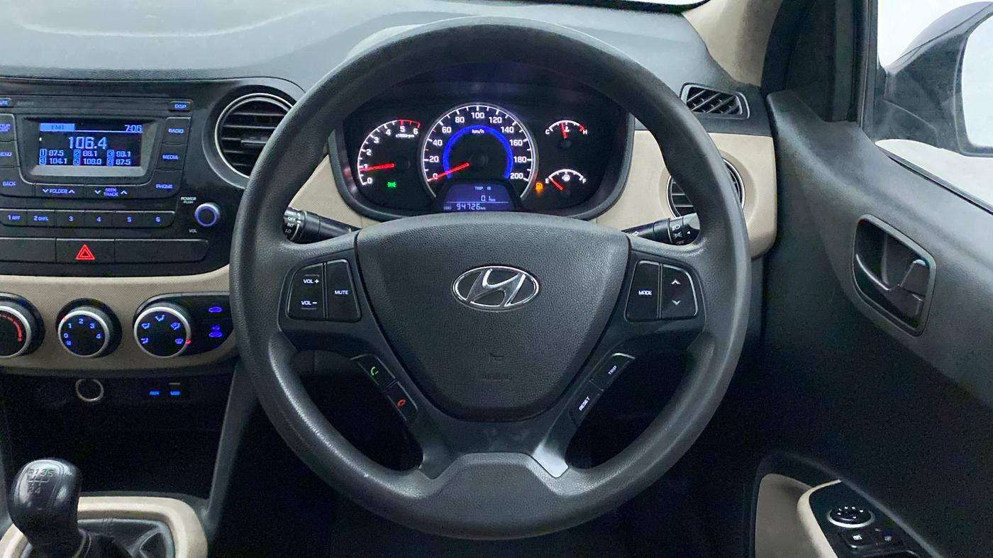 2018 Hyundai Grand i10 MAGNA U2 1.2 CRDI, Diesel, Manual, 94,726 km, Steering Wheel Close Up