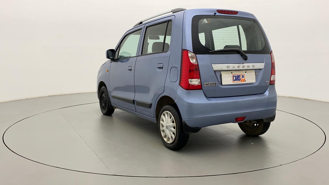 2010 Maruti Wagon R 1.0 VXI, Petrol, Manual, 76,423 km, Left Back Diagonal