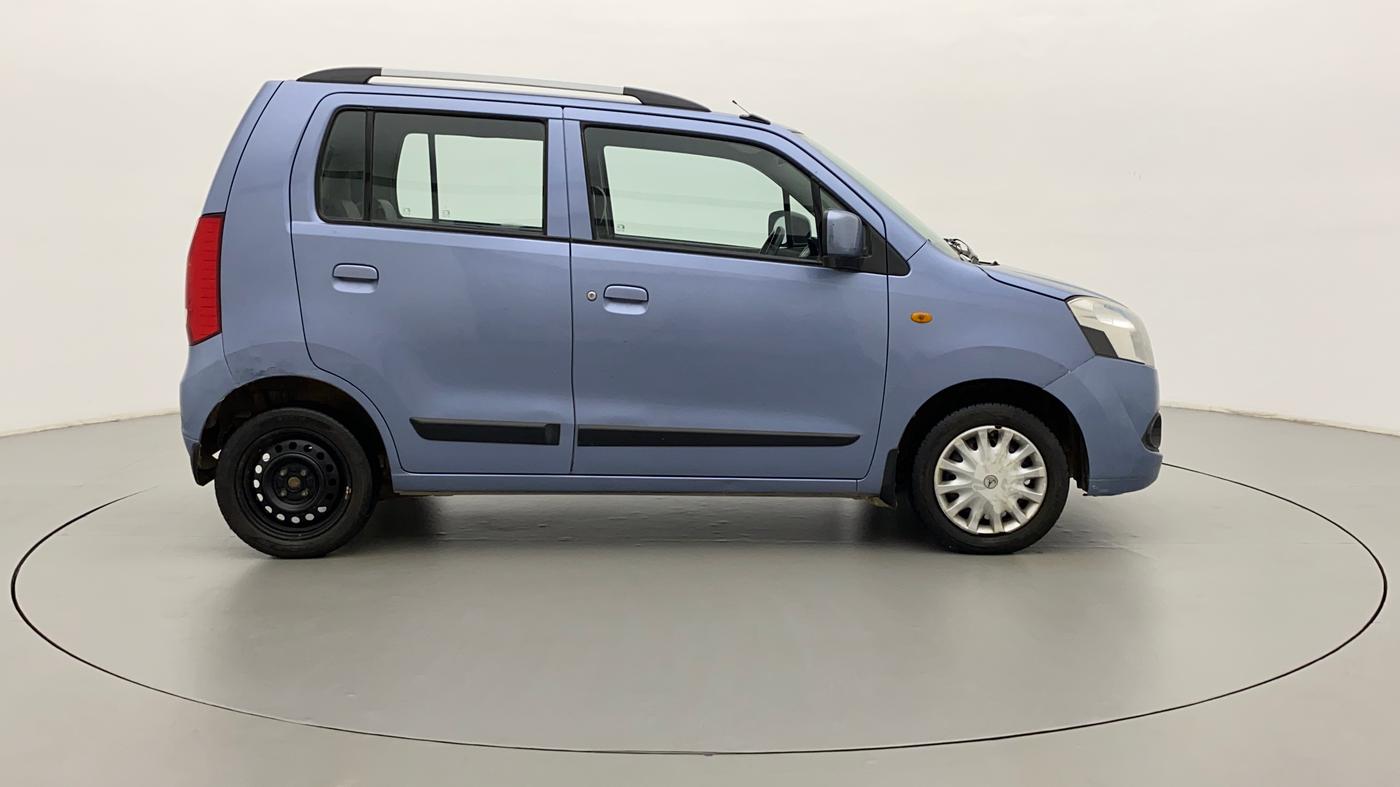 2010 Maruti Wagon R 1.0 VXI, Petrol, Manual, 76,423 km, Right Side View