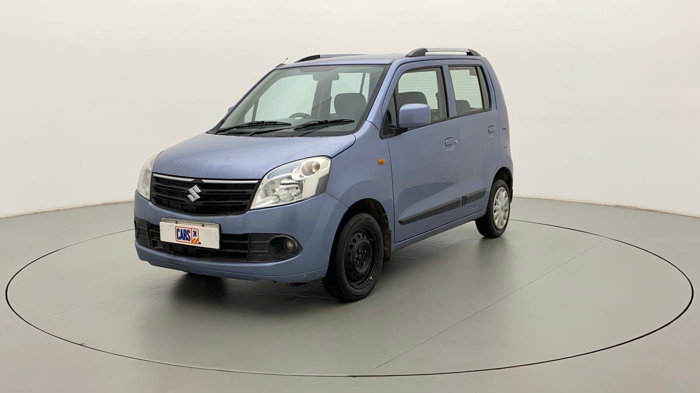 2010 Maruti Wagon R 1.0 VXI, Petrol, Manual, 76,423 km, Left Front Diagonal