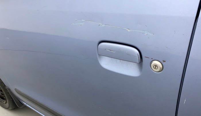 2010 Maruti Wagon R 1.0 VXI, Petrol, Manual, 76,423 km, Front passenger door - Slightly dented