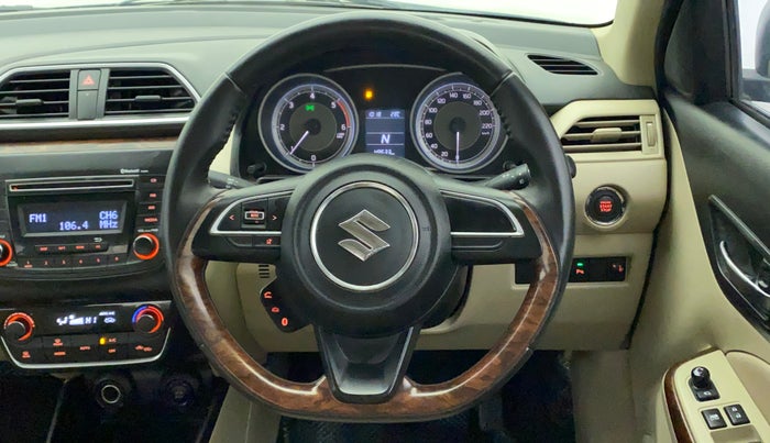 2019 Maruti Dzire ZDI AMT, Diesel, Automatic, 48,948 km, Steering Wheel Close Up