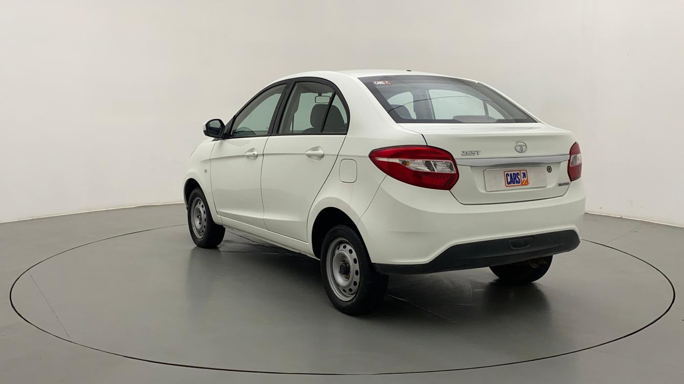 2017 Tata Zest XE PETROL, Petrol, Manual, 30,419 km, Left Back Diagonal