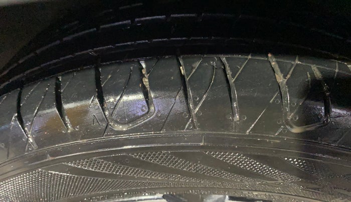 2023 Tata NEXON XZ PLUS (PREMIUM) DIESEL JET, Diesel, Manual, 71,252 km, Left Front Tyre Tread